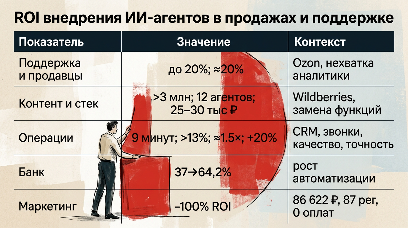 Featured image: ai agents roi sales