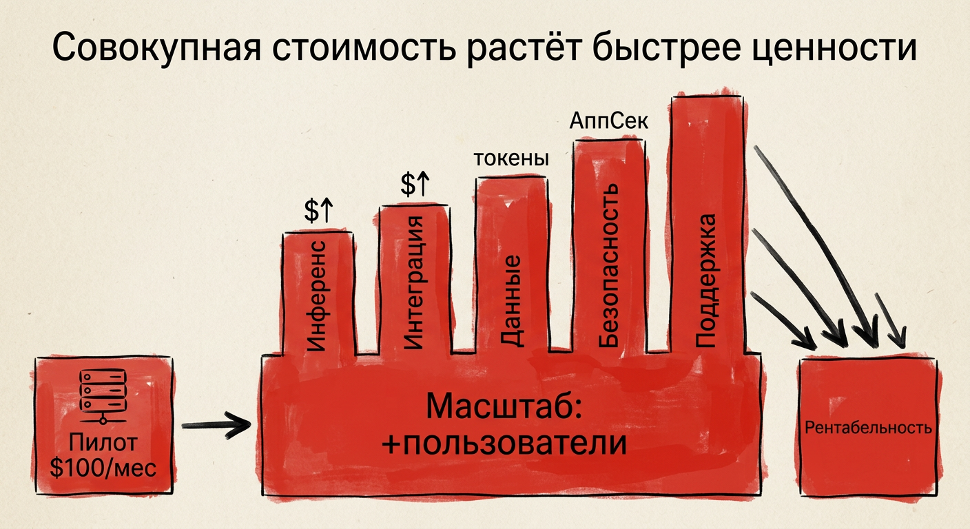 Featured image: ai costs roi scale
