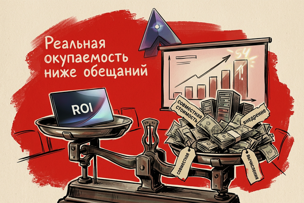 Featured image: ai roi gap