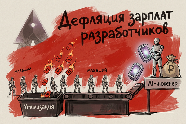 Featured image: ai salary deflation devs