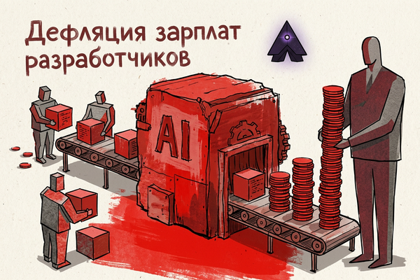 Featured image: ai salary deflation devs