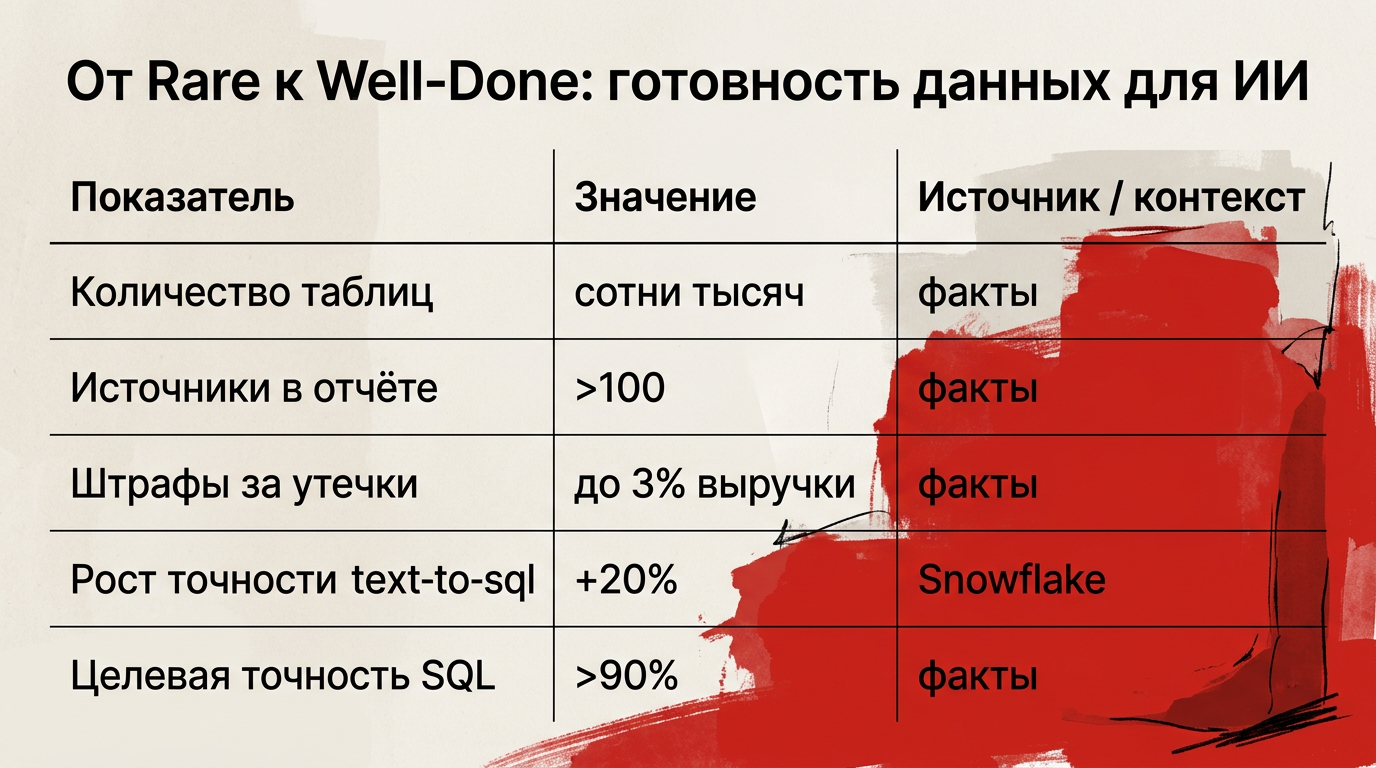 Featured image: data maturity llm