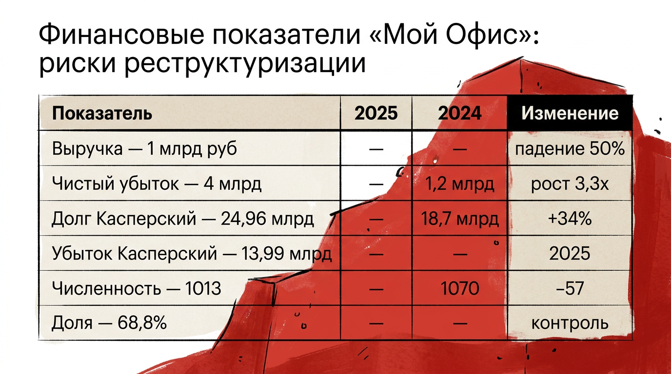 Featured image: myoffice losses cuts