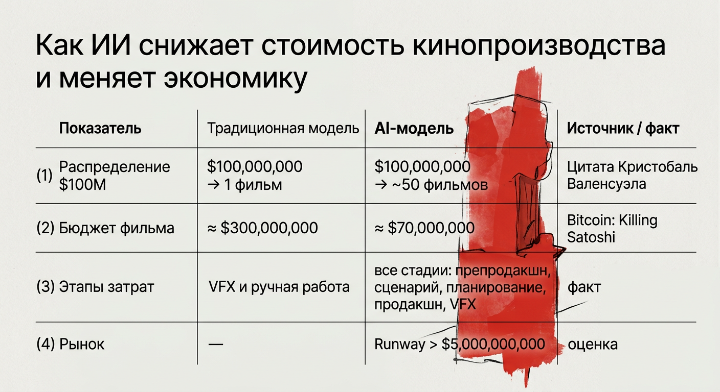 Featured image: ai film cost economics