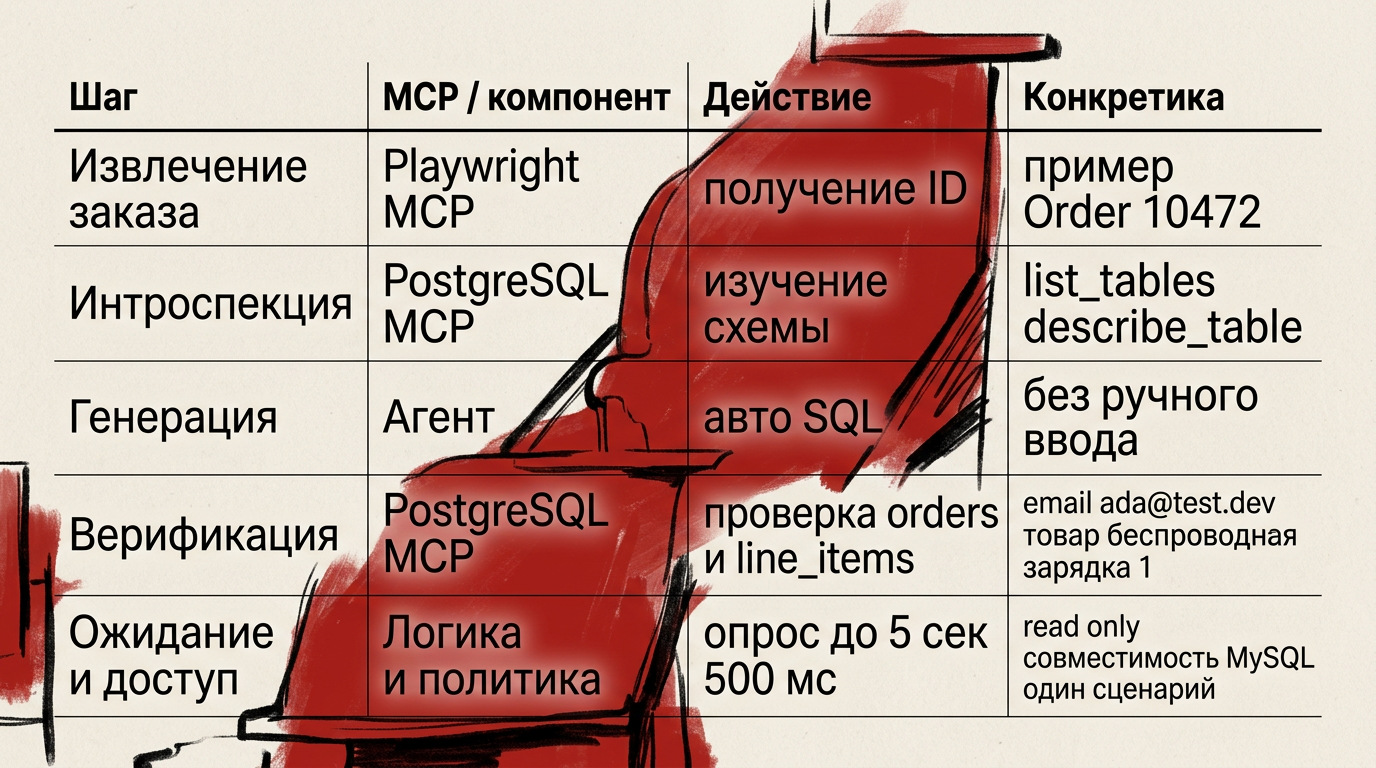 Featured image: mcp ui db testing