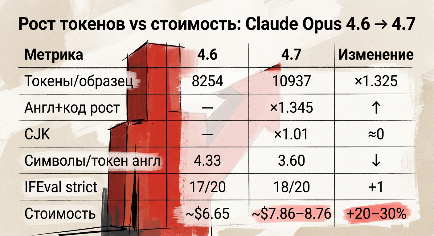 Featured image: opus47 token cost