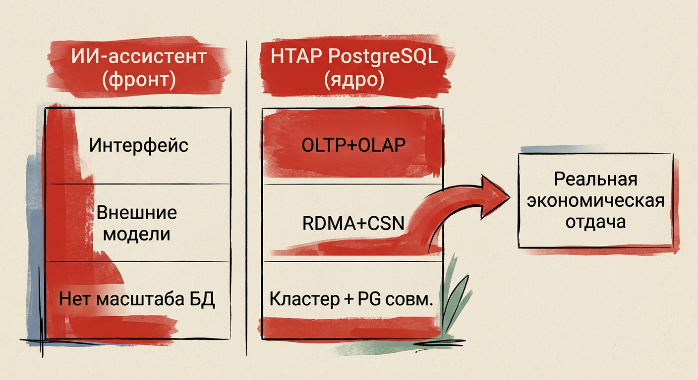 Featured image: htap postgresql architecture