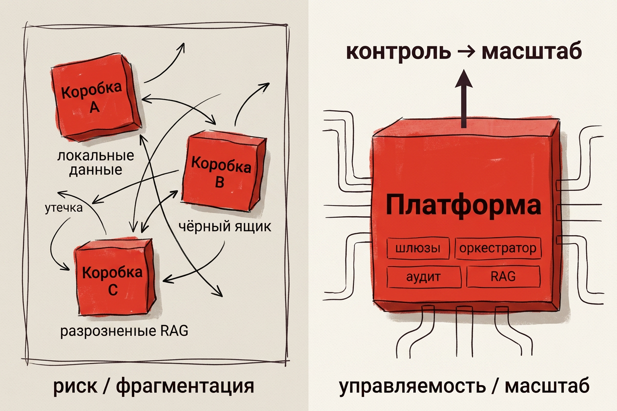 Featured image: itsm ai architecture choice