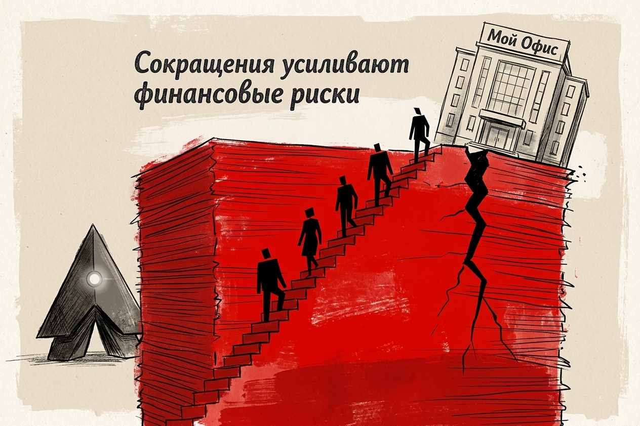 Featured image: myoffice losses cuts