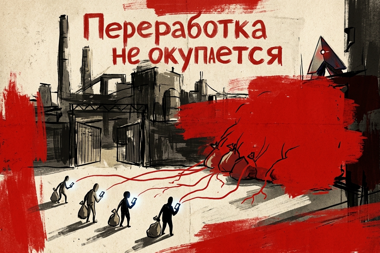 Featured image: plastic recycling indonesia model