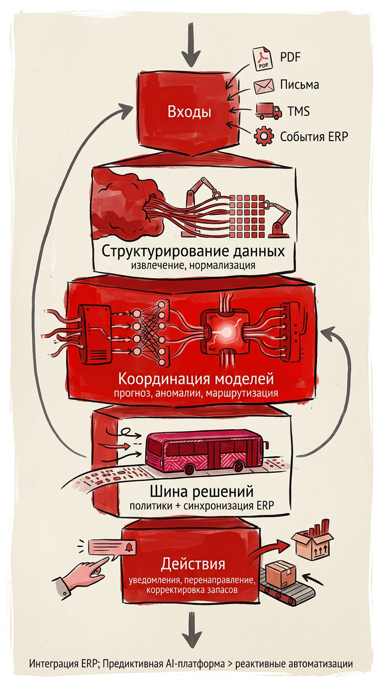Featured image: predictive supply ai loop